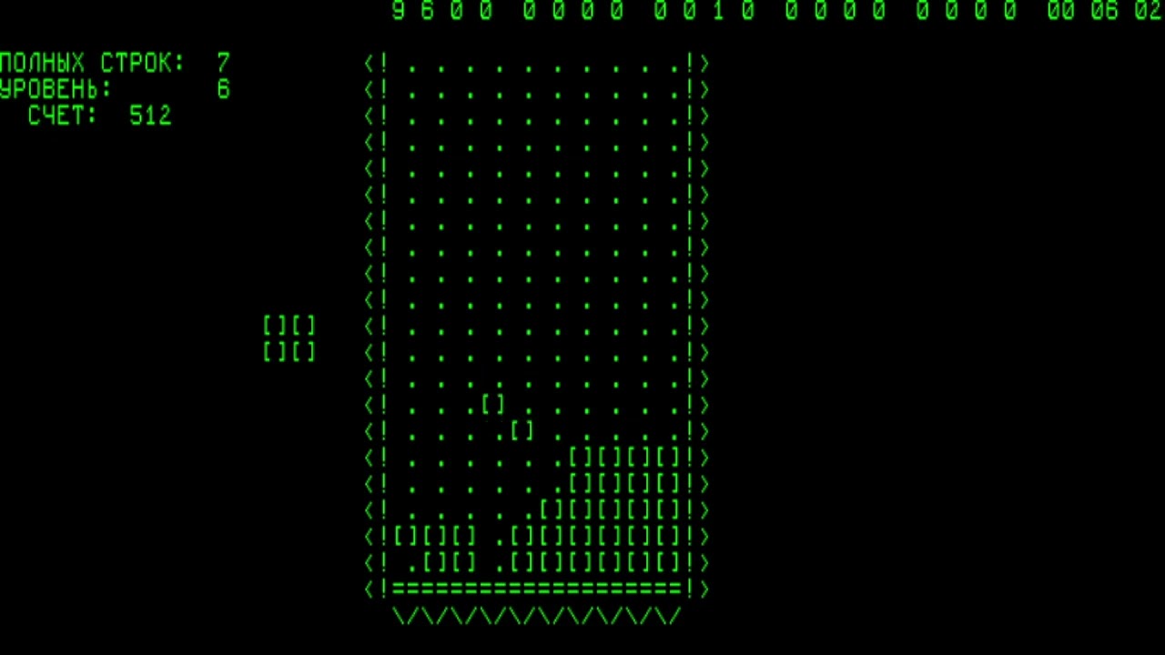 Tetris Electronika 60 Gameplay