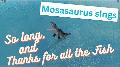 So long, & Thanks for all the Fish || Plane Crazy Mosasaurus Showcase