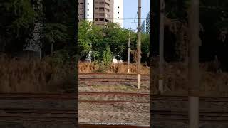 Blazing EMUs and Highrise Towers🚊🌃 #shorts #rail #towers