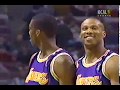 Lakers @ Pistons, 1997 (Grant Hill, Eddie Jones, Van Exel, Shaq, bit of Kobe)
