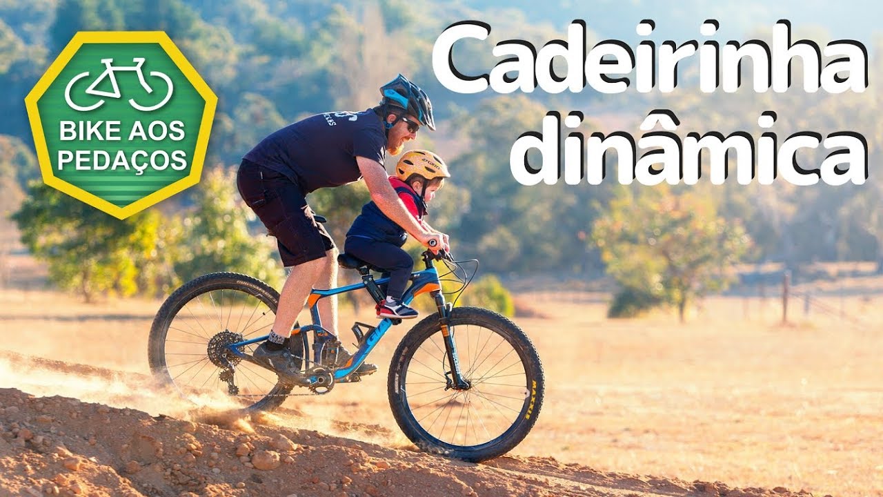 Cadeirinha dinâmica infantil para mtb - Shotgun - YouTube