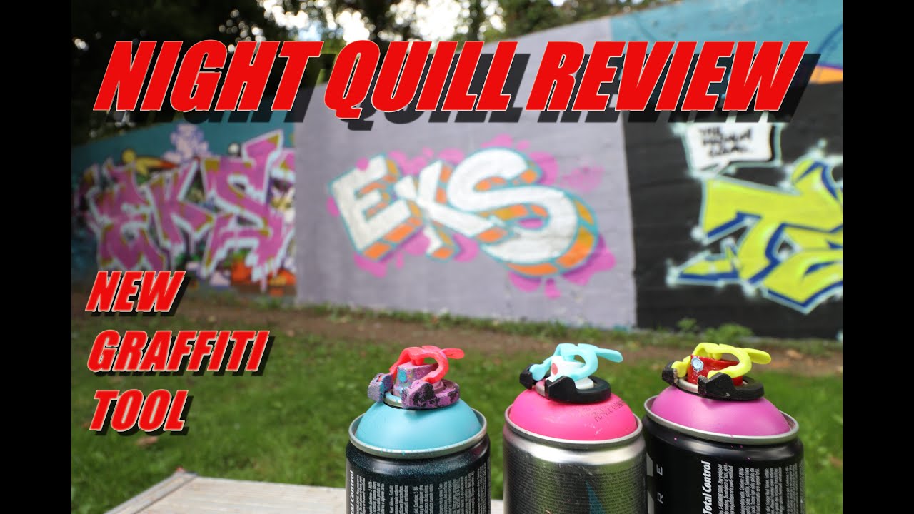 NEW GRAFFITI ART TOOL Night Quill Review **IS IT WORTH IT??** YouTube