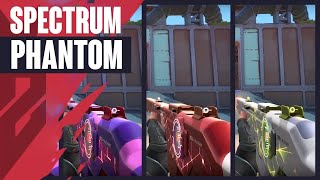 Spectrum Phantom Skin Showcase (Zedd Phantom) - Valorant Spectrum Skins