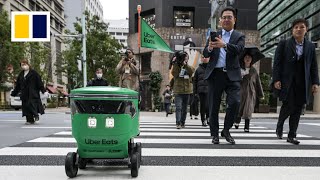 ‘Kawaii’ food delivery robot service launches in Tokyo