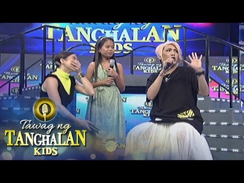 Tawag ng Tanghalan Kids: Anne bursts in laughter Tawag ng Tanghalan Kids: Anne bursts in laughter