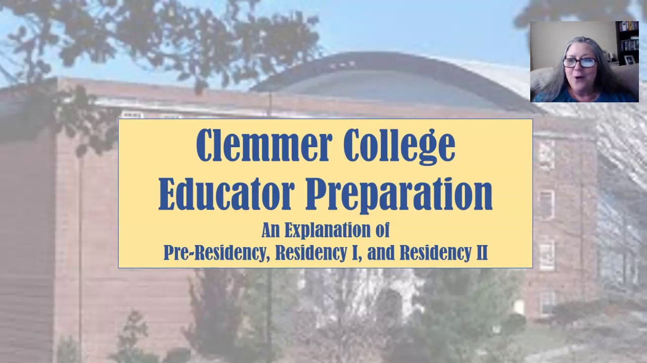 Explanation of Clemmer College's Residency Program - YouTube