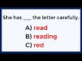 Mixed Grammar Quiz | If you Can Get 10 out of 40, Your Brain is Fantastic #46