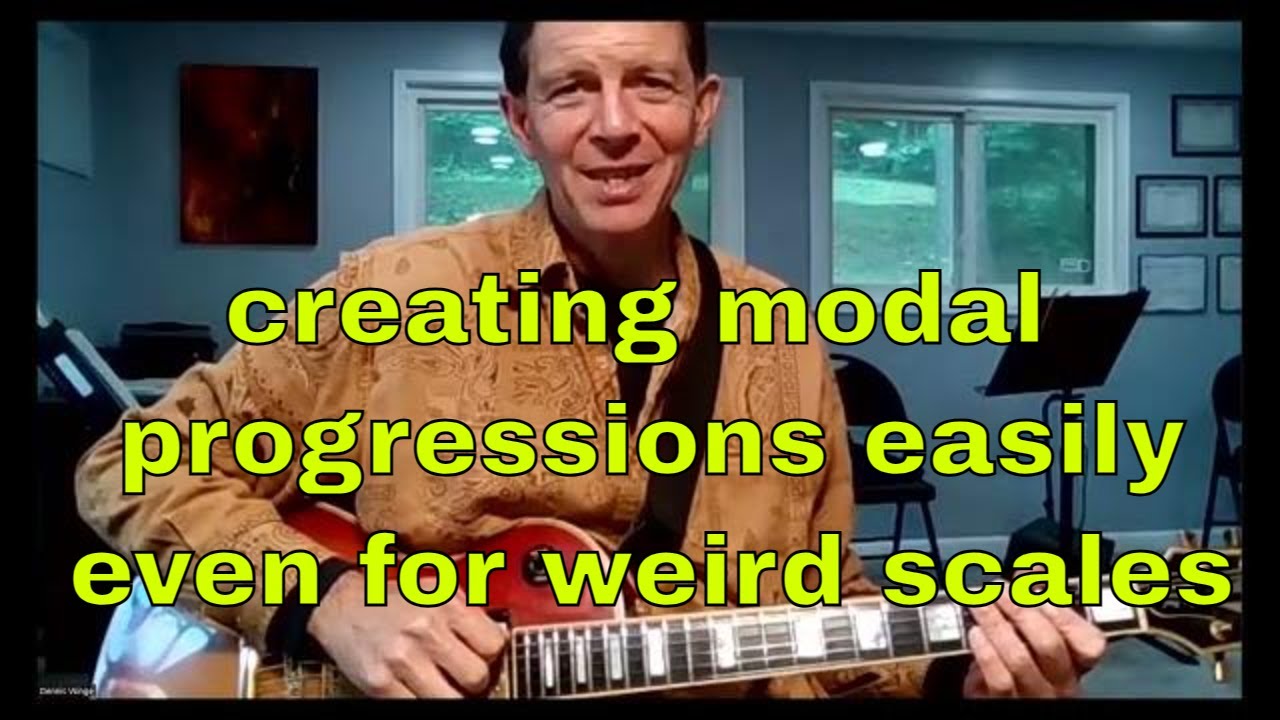 modal jazz | how to make chord progressions easily - YouTube