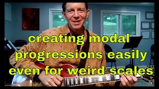 modal jazz | how to make chord progressions easily