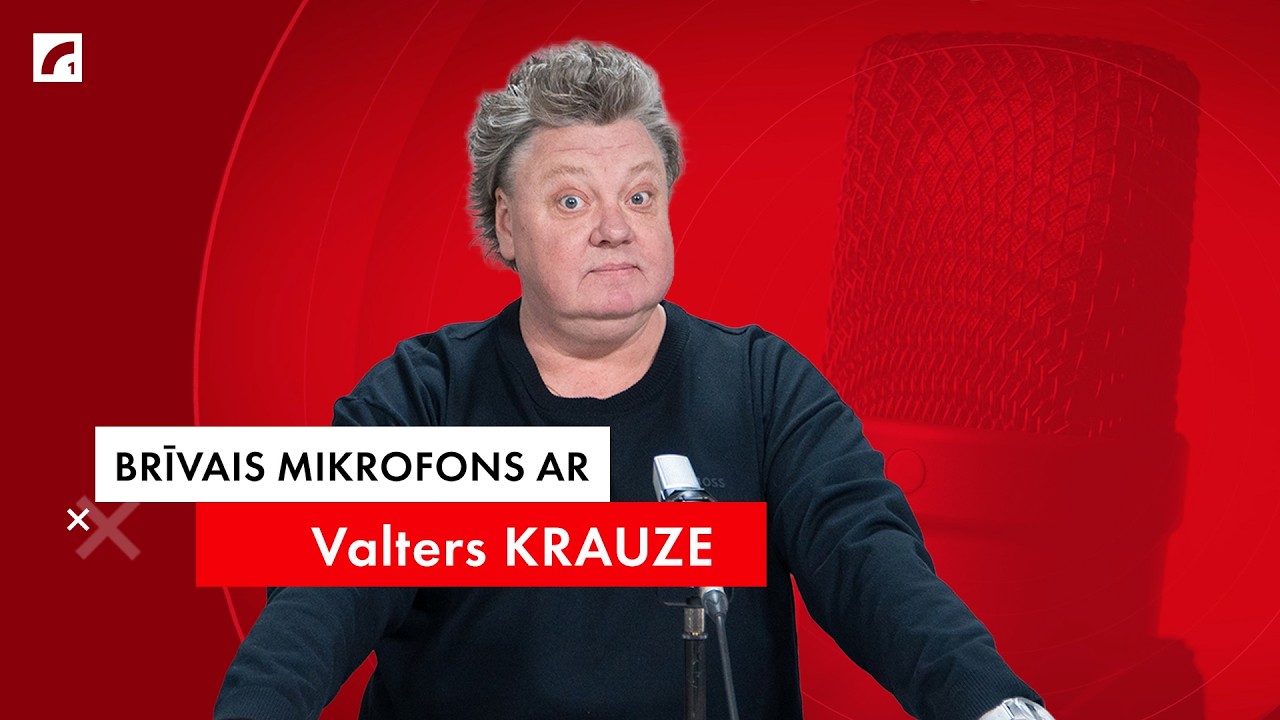 Aktieris un pasākumu vadītājs Valters Krauze | Brīvais mikrofons