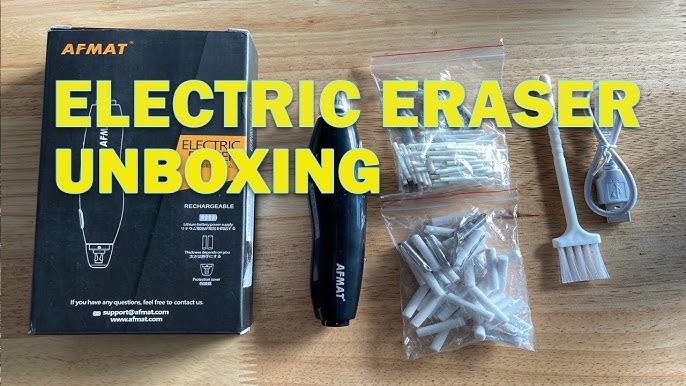 Derwent electric eraser review 