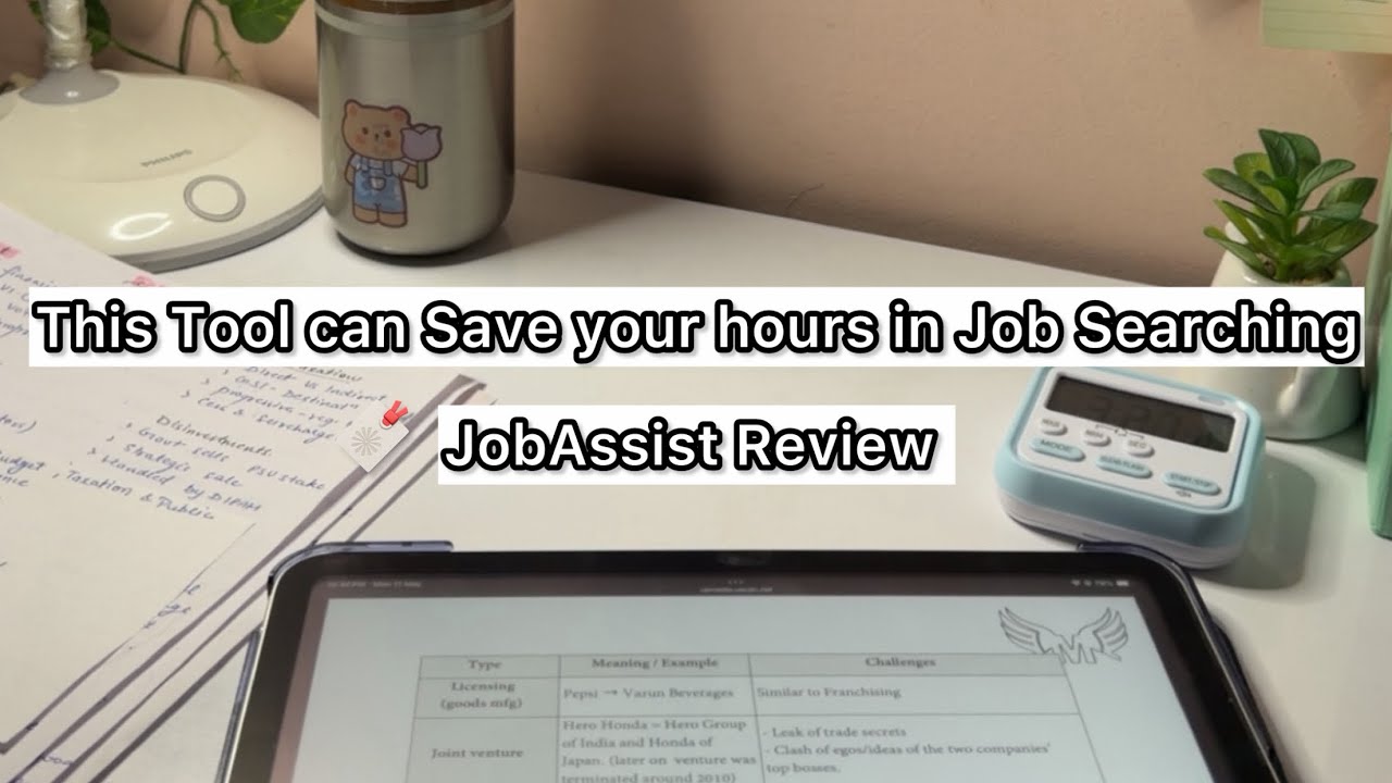 Job Assisting Tools 🔖This tool can save your hours in Job searching| JobAssist Review - YouTube