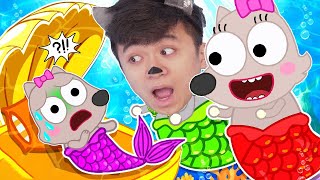 Baby Pica Is Born Into Mermaid Family | Kids Stories About Pica Family | Pica Parody Channel