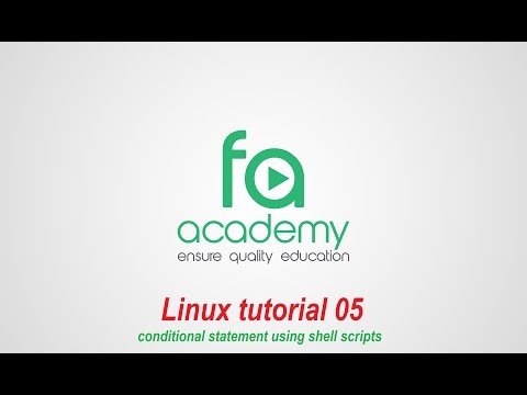 Linux tutorial for Beginners in Bangla -05-Conditional statement