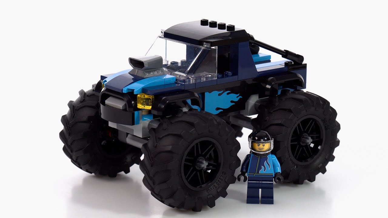 video Lego City Blue Monster Truck	Set 60402 | Lego City