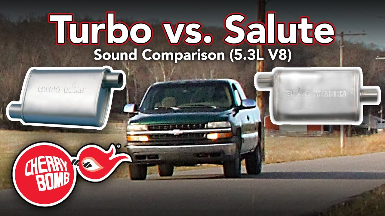 Cherry Bomb® Turbo vs. Cherry Bomb® Salute Sound Comparison 5.3L