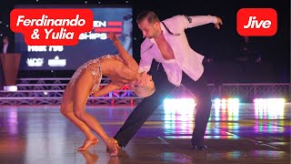 Ferdinando Iannaccone \& Yulia Musikhina | Jive Showdance  | American Open Dancesport Championships