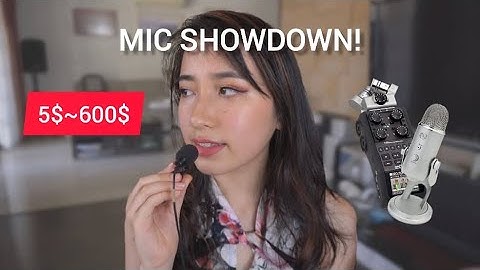ASMR with ALL my MICROPHONES (7 mics battleroyale)