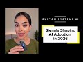 Signals Shaping AI Adoption in 2026