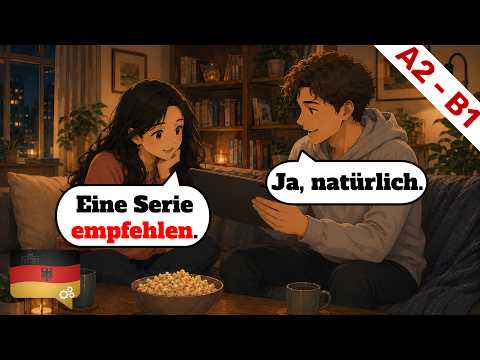 10 Deutsch Dialogen (A2-B1) | Deutsch lernen durch Hören | Wortschatz & Geschichten