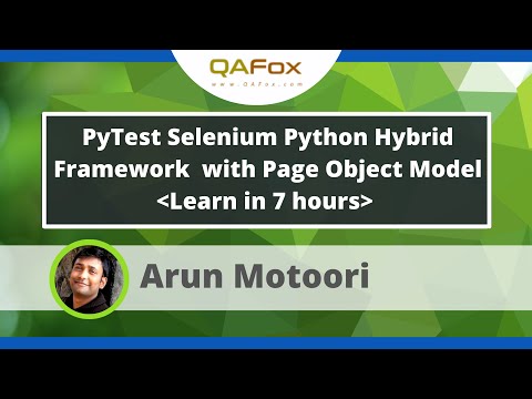 Pytest Selenium Python Hybrid Framework with Page Object Model - Learn in 7 hours