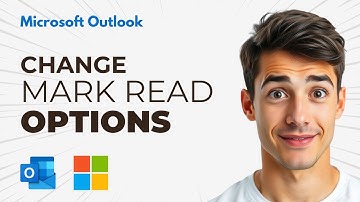 Opties wijzigen voor het markeren van een e-mail als gelezen in Outlook (de eenvoudigste manier) ...