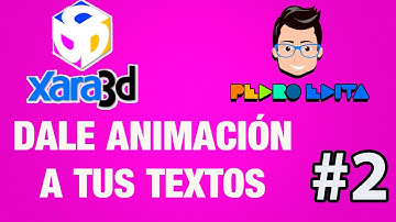 Anima tus textos con Xara 3D - Dar animación a un texto fácil y rápido