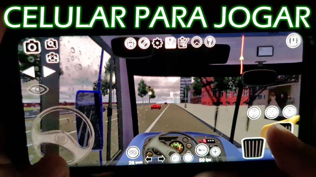 Jogo de ônibus bom demais para jogar no celular 📲 🫡 . Link do