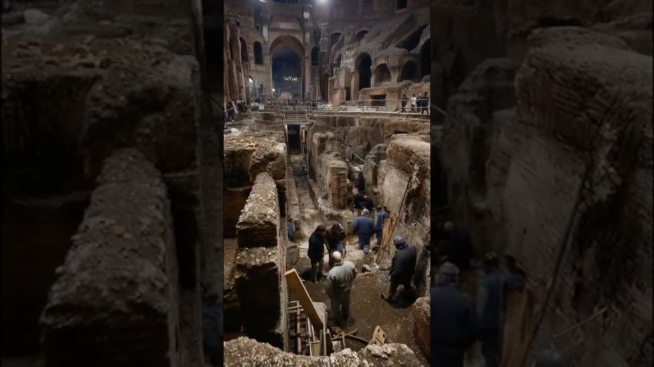 Тайная комната под римским Колизеем