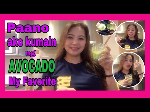 Video: Paano Kumain Ng Avocado