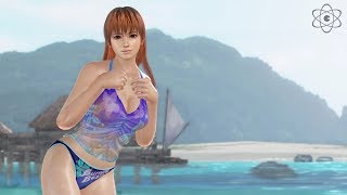DOAX3 - Kasumi Ariel Special: full relaxation gravures, pole dance & more
