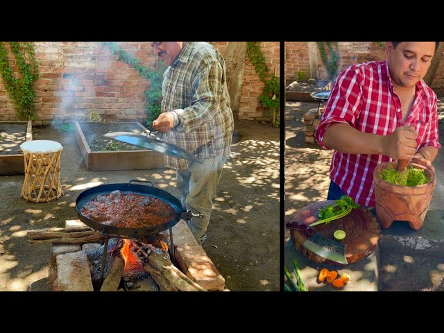 GUISO DE VAQUILLA ACOMPAÑADO DEL GUCAMOLE MAS PICOSO || RUTA LA NUEVE class=