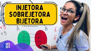 FUNÇÃO INJETORA, SOBREJETORA E BIJETORA \Prof. Gis/