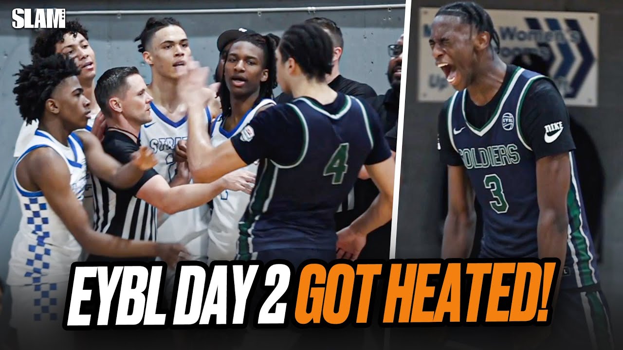 Things Got Heated On EYBL Day 2 🤬🔥 AJ Dybantsa, Bryce James & MORE!