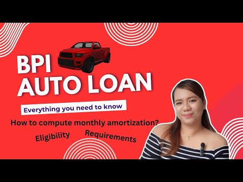 BPI AUTO LOAN | Everything you need to know