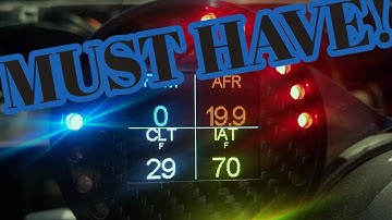 PERFECT TUNING UNIVERSAL GAUGE REVIEW! how to wire it! functions and settings overview!