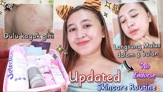 UPDATED MY SKINCARE ROUTINE 2020 ~ No endorse Real Aku Pakai || Bikin Glowing Parah