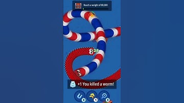 Warm zone io snake game Very Fast Playing #shots #gaming #ytshorts #short #snakegame #totalgaming