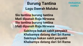 BURUNG TANTINA LAGU DAERAH MALUKU| TEMATIK KELAS 2