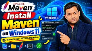 How to Install Maven on Windows 11 | Apache Maven Setup & PATH Configuration