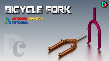 Autodesk Inventor Tutorial : Bicycle Fork (BMX Fork)