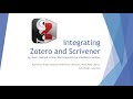 Integrating Zotero and Scrivener