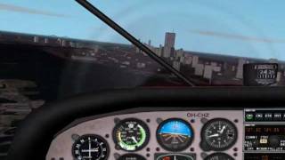 Flight Simulator 2002: Landing at the East River @FS2004ACoF