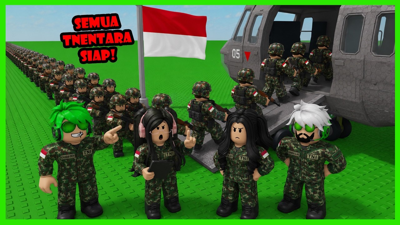 PERANG BESAR! Kita Memperluas & Memperkuat Area Pertahanan Tentara Indonesia Untuk Kalahkan Musuh