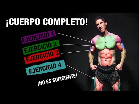 La RUTINA PERFECTA CUERPO COMPLETO (Sets y Repeticiones Incluidas) 