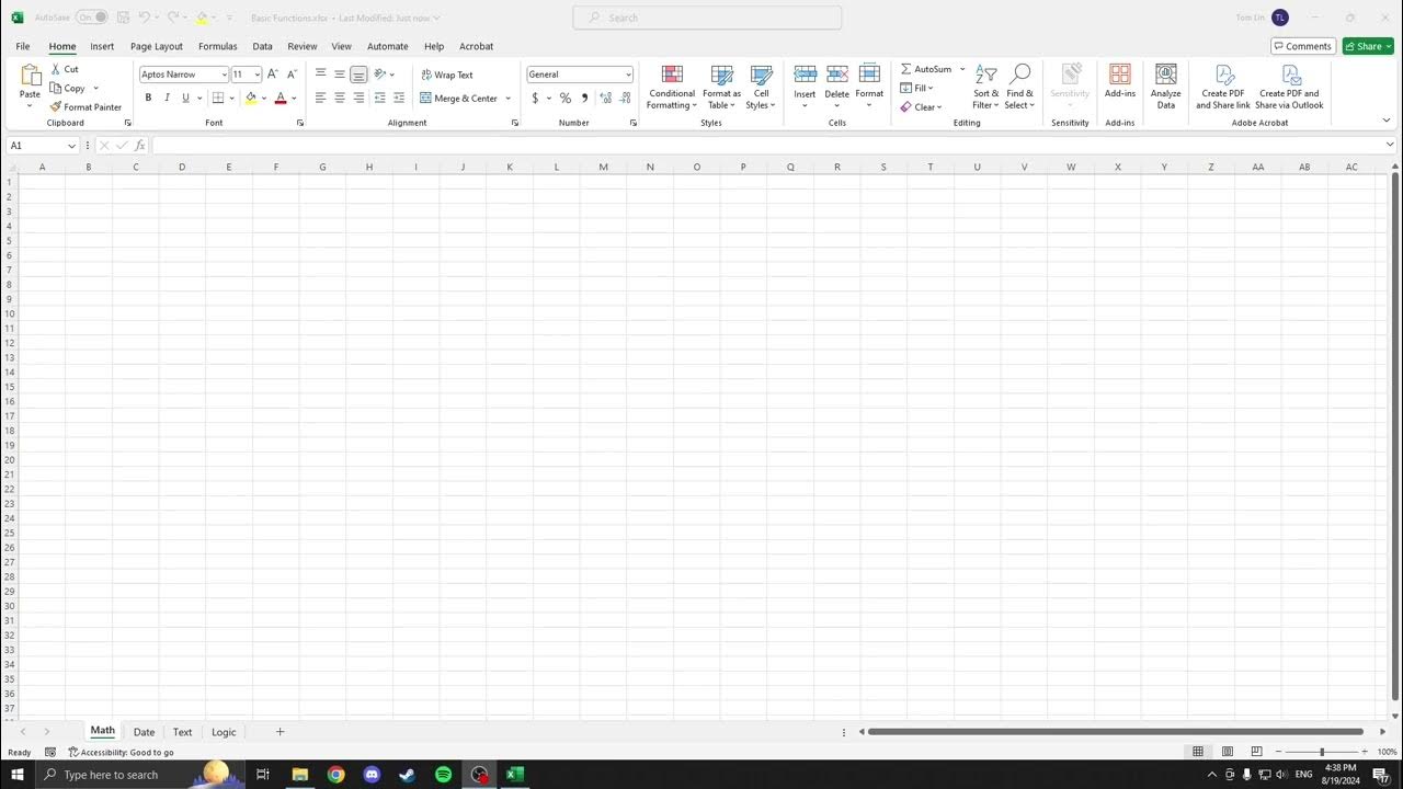 Introduction to Functions | Excel Maven 2.0 | FREE Excel Course ...
