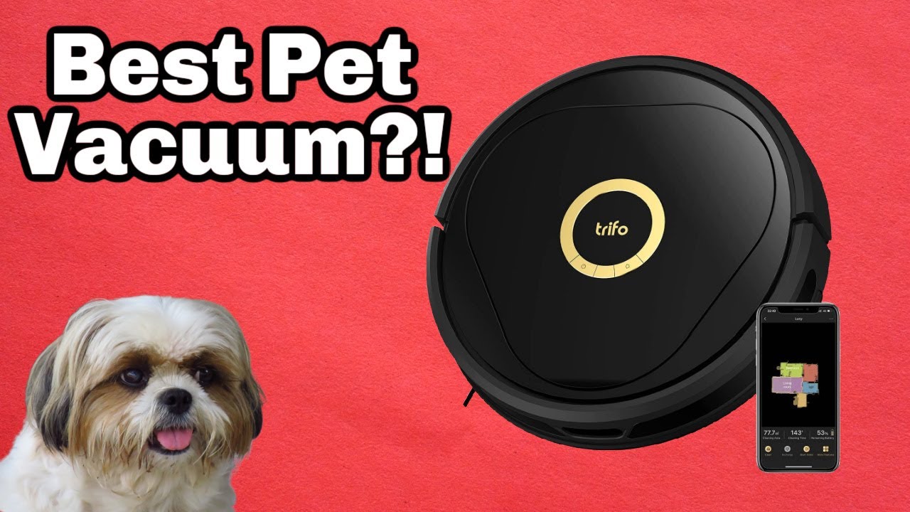 Trifo Lucy Robot Vacuum and Security Camera : Best Pet Vacuum