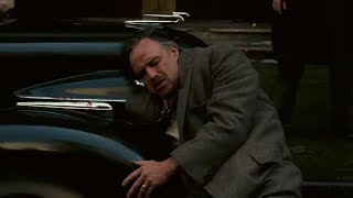 The Godfather (Baba) - Vito Corleone'nin Vurulma Sahnesi (Babaya Pusu) Resimi