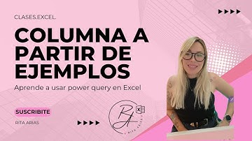 Columna a partir de ejemplos en power query
