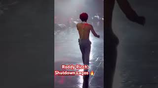 Burnaboy spotted vibing as Roddy Ricch shutdown Lagos & got fans screaming and chanting his songs